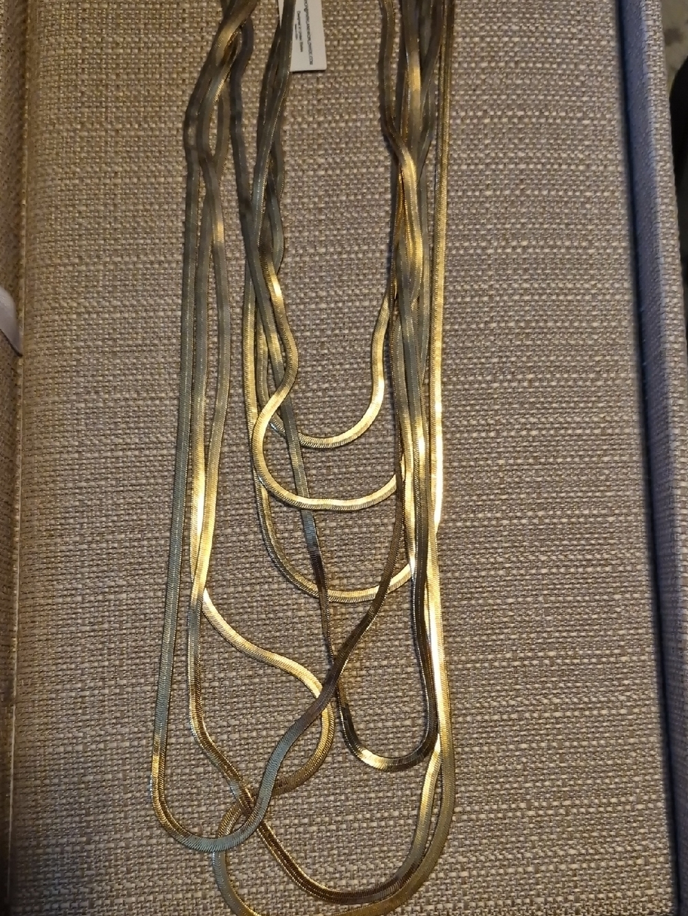Park Lane Multi-Strand Gold Tone Necklace